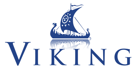 viking logo blue transparent